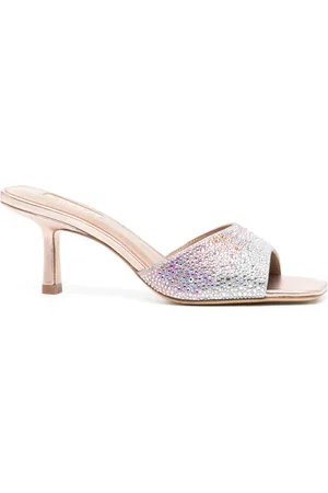 Nícoli 70 mm Minerva sandaler med krystaludsmykning