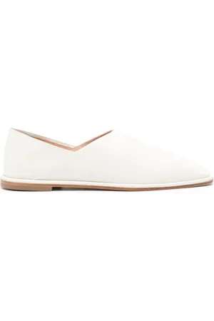 Emporio Armani Sandaler i læder med firkantet tå