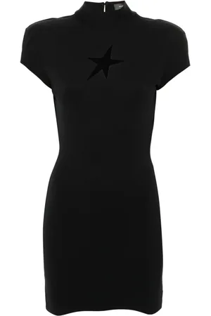 MUGLER Kort kjole med stjerner