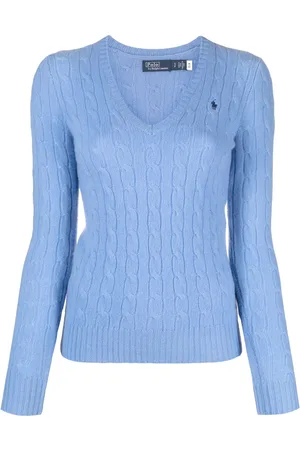 Ralph Lauren Kabelstrikket Polo Pony trøje