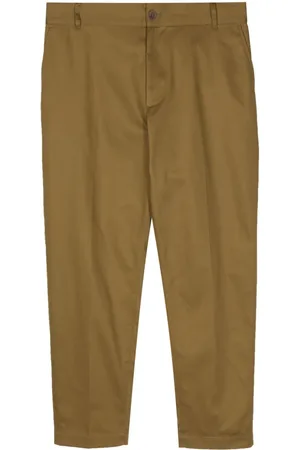 Maison Kitsuné Gabardine-bukser med lige ben