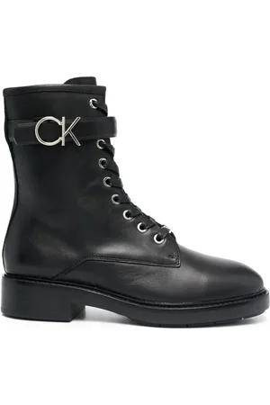 Calvin Klein Combat-støvler med logospænde