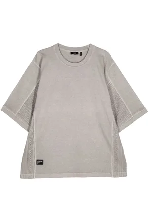 FIVE CM T-shirt med blondepaneler