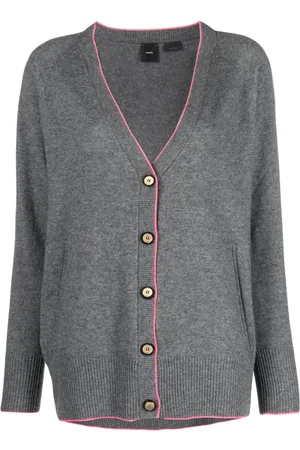 Pinko Cardigan i kashmiruld med V-hals