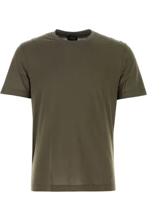 BRIONI Kortærmet T-shirt med rund hals