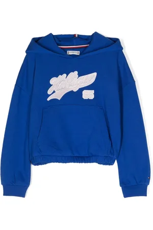 Tommy Hilfiger Hættetrøje i jersey med logo-applikation