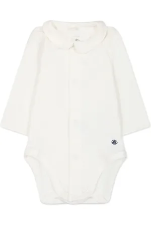 Petit Bateau Langærmet body med krave