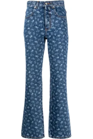 Molly Goddard Dorianna jeans med lige ben og mellemhøj talje