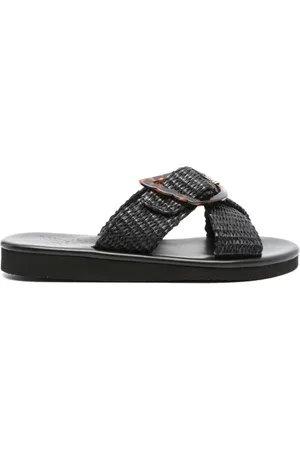 Ancient Greek Sandals Thais sandaler i strå