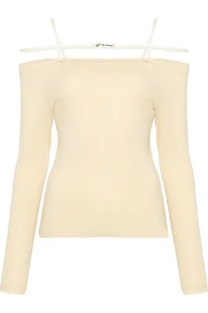 Jacquemus Le Sierra top med off-shoulder-snit