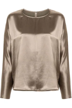 By Malene Birger Odelleys satin-bluse