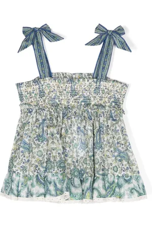 ZIMMERMANN Blomstret bluse med svaj