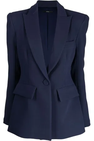 ALEX PERRY Blazer med skulderpuder og hakrevers