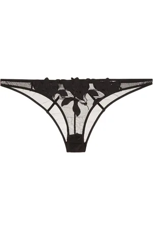 FLEUR DU MAL Lily cheeky-trusser med broderi