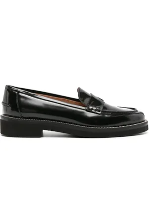 Aquazzura Aqua loafers i læder