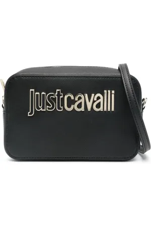 Roberto Cavalli Crossbody-taske med bogstav-logo