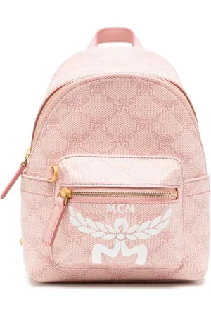 MCM Lille Stark Lauretos rygsæk med monogram