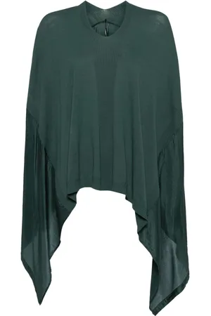 MASNADA Draperet hi-lo bluse
