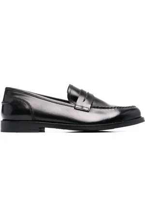 ALBERTO FASCIANI Zoe Penny-loafers i læder