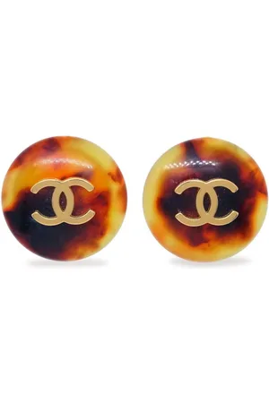 CHANEL øreclips med CC-logo fra 1997