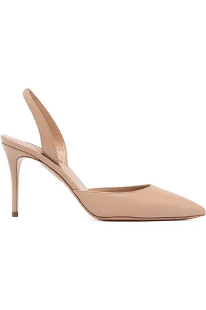 Aquazzura So Nude 85mm pumps