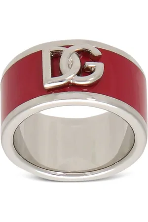 Dolce & Gabbana Armbånd med logoplade og emalje