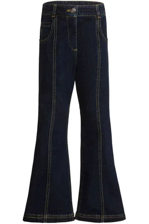 Etro Bootcut-jeans med kastestingsdetalje