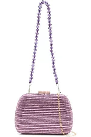 SERPUI Ang clutch med krystaludsmykning