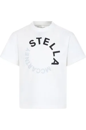 Stella McCartney T-shirt med logotryk