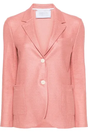 Harris Wharf London Enkeltradet blazer i strik
