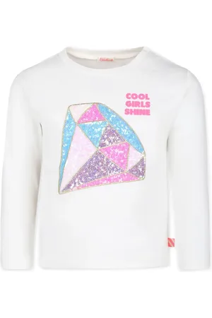 Billieblush T-shirt med paillet-udsmykning