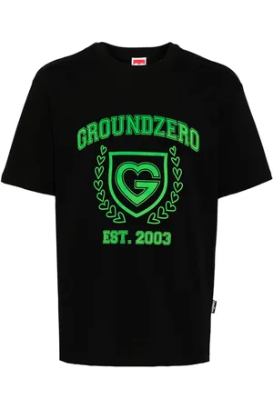 Ground Zero T-shirt med logotryk