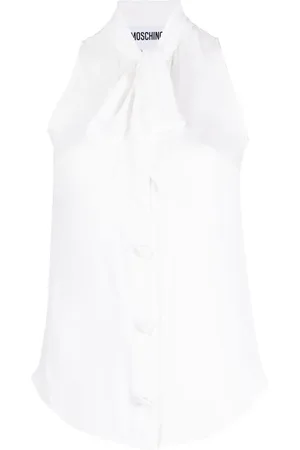 Moschino Bluse med sløjfekrave