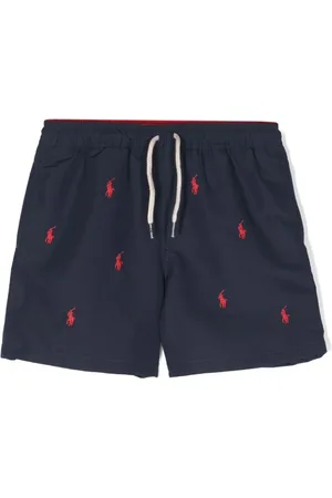 Ralph Lauren Badeshorts med Polo Pony-broderi
