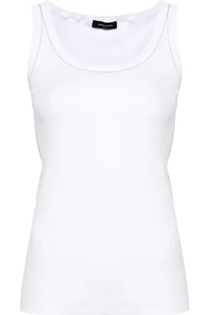 Fabiana Filippi Ribbet tanktop med kædedetalje