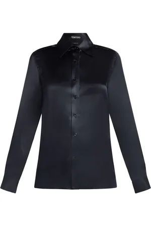 Tom Ford Charmeuse-skjorte i silke
