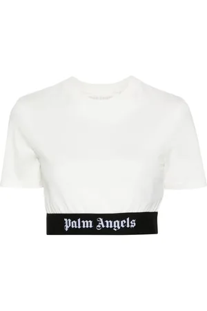 Palm Angels T-shirt med jacquard-logo
