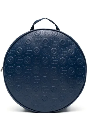 Gucci Læderrygsæk med præget logo