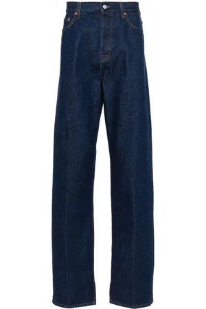 Gucci Jeans med logomærke og lige ben