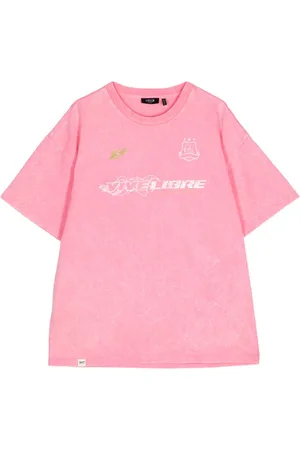 FIVE CM T-shirt med slogantryk