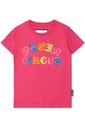 Philipp Plein T-shirt med paillet-udsmykning