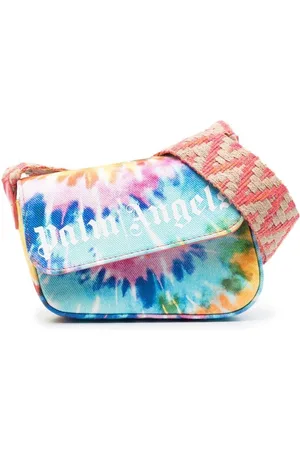 Palm Angels Asymmetrisk taske med batiktryk