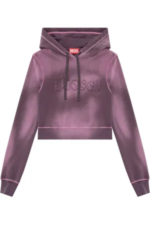Diesel F-Slimmy hættetrøje med broderet logo