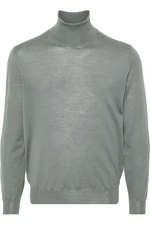CANALI Sweater med rullekrave