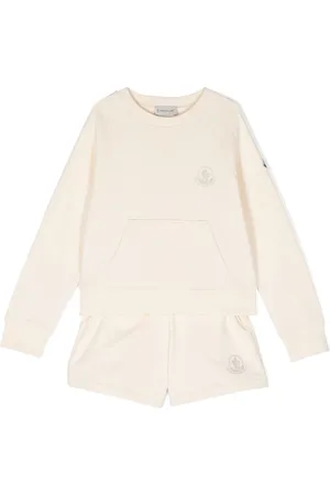 Moncler Shorts-sæt med broderet logo