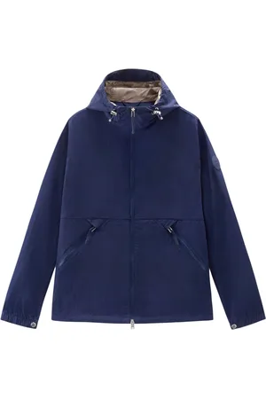 Woolrich Vindjakke med hætte og krøllet effekt