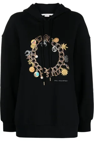 Stella McCartney Hættetrøje med armbåndstryk