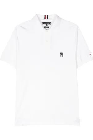 Tommy Hilfiger Polotrøje i bomulds med TH-monogram-motiv