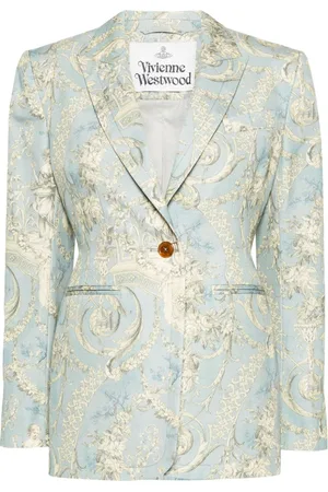 Vivienne Westwood Blazer med Lauren Toile de Jouy-tryk