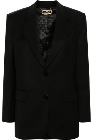 Elisabetta Franchi Enkeltradet uldblazer